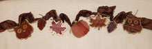 Load image into Gallery viewer, Rustic Saree Fabric Autumn Garland