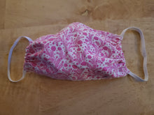 Load image into Gallery viewer, Custom Reusable Cotton Face Mask - Florals and Damasks 1