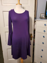 Load image into Gallery viewer, Royal Purple Jersey Dress