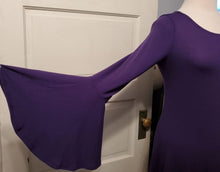 Load image into Gallery viewer, Royal Purple Jersey Dress