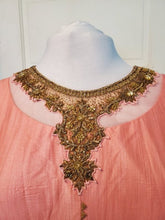 Load image into Gallery viewer, One of a Kind Salmon A-Line Gown