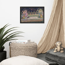 Load image into Gallery viewer, Framed Poster -- Musical Ladies Saree