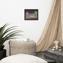 Load image into Gallery viewer, Framed Poster -- Musical Ladies Saree