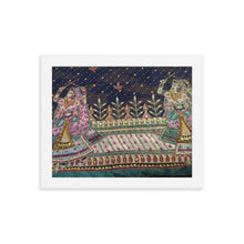 Load image into Gallery viewer, Framed Poster -- Musical Ladies Saree