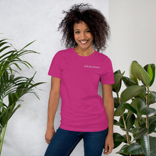 Load image into Gallery viewer, Short-Sleeve Unisex T-Shirt - Purples, Pinks and Red