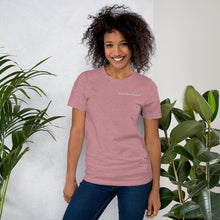 Load image into Gallery viewer, Short-Sleeve Unisex T-Shirt - Purples, Pinks and Red